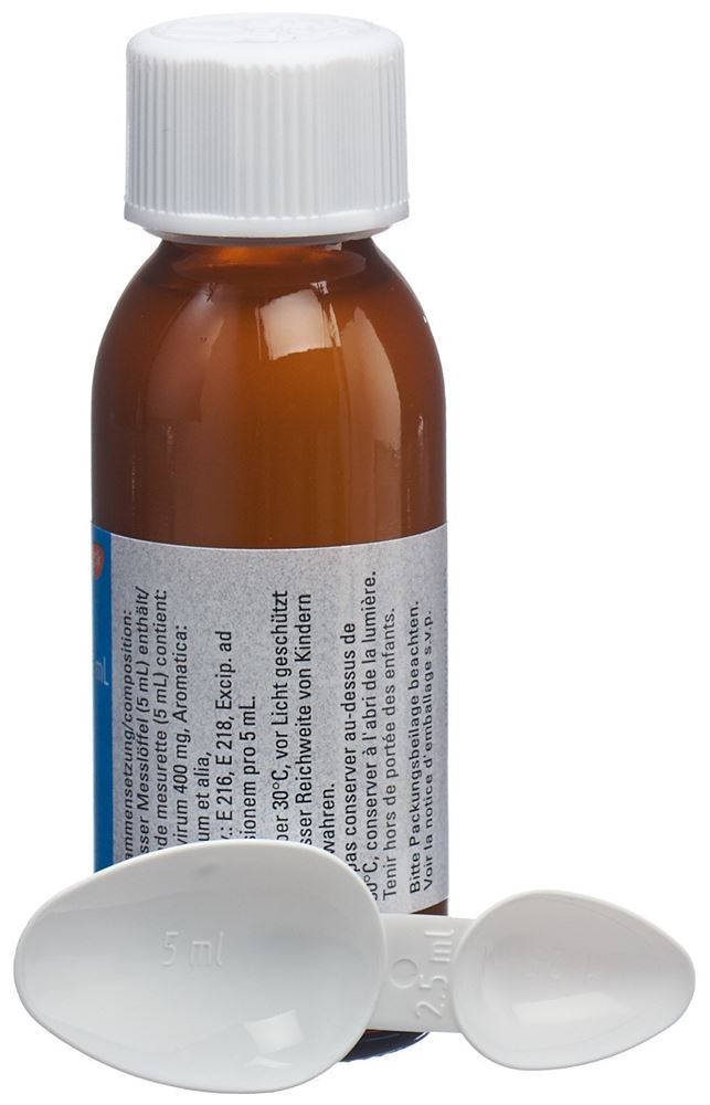ZOVIRAX Susp 400 mg/5ml Fl 100 ml, Bild 2 von 3