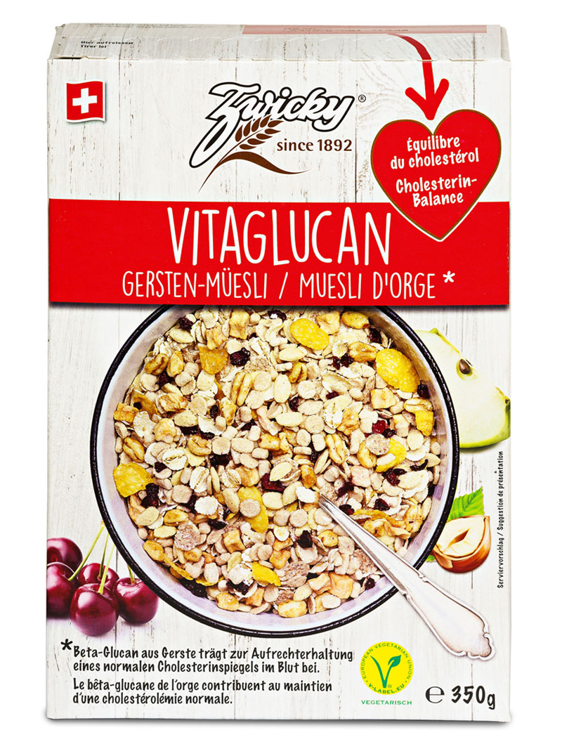 ZWICKY Vitaglucan Müesli, Hauptbild