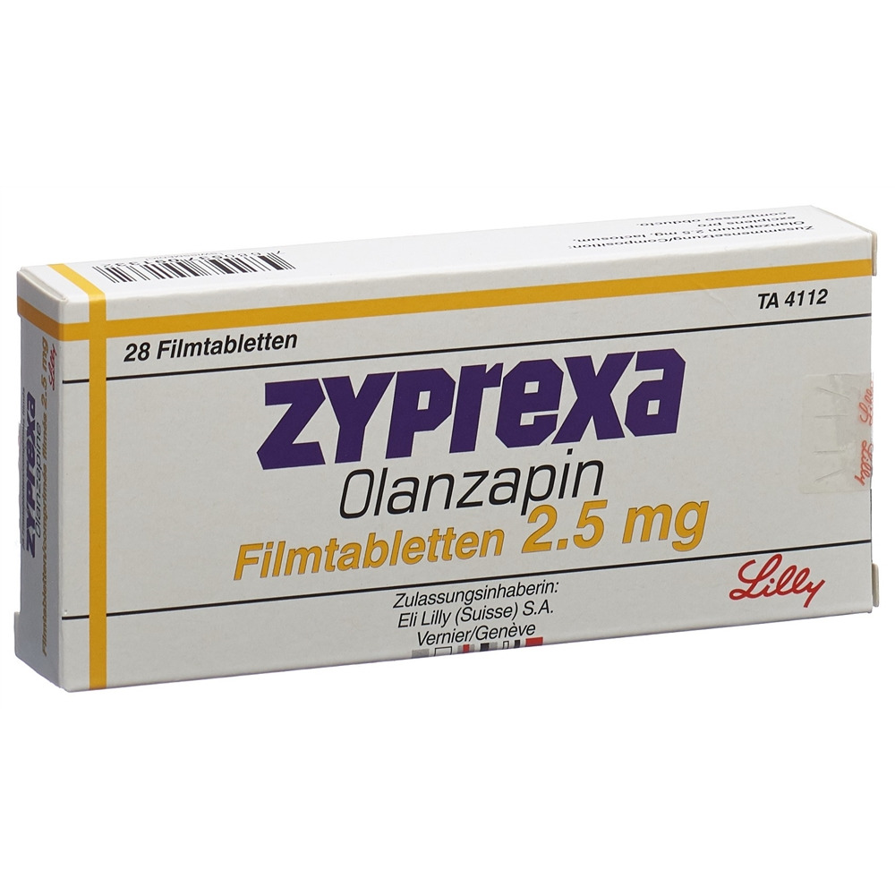 ZYPREXA Filmtabl 2.5 mg Blist 28 Stk, Hauptbild