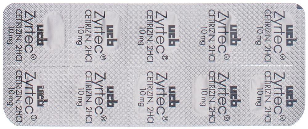 ZYRTEC Filmtabl 10 mg Blist 10 Stk, Bild 2 von 3